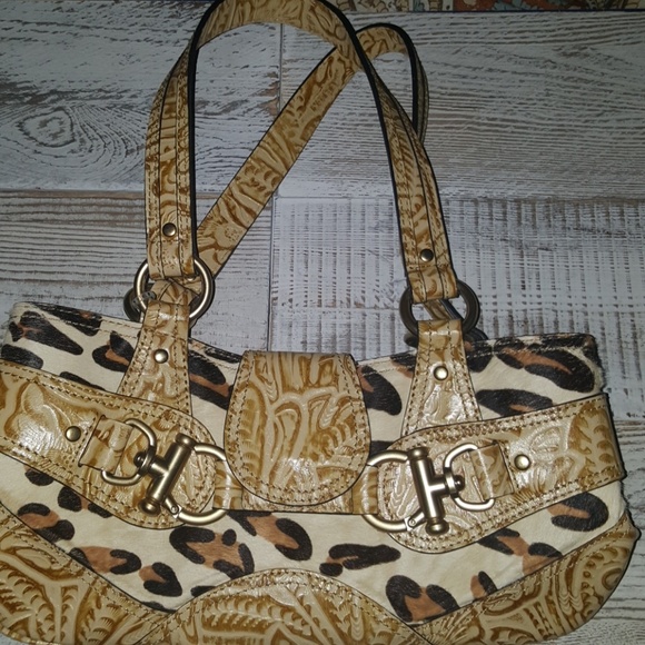 leopard print hype bag